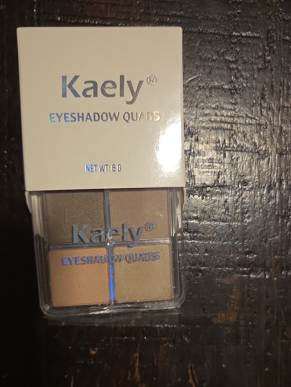 Kaely Neutral Eyeshadow Quads - Brown & Tan 09